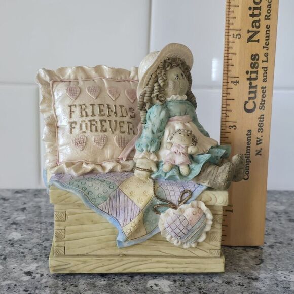 Vtg 1995 San Francisco Music Box Co You've Got A Friend Matthew Danko - Picture 2 of 9